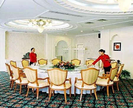 فندق شيجياتشوانجفي  هيبي تاي هانج جو هوتل المطعم الصورة